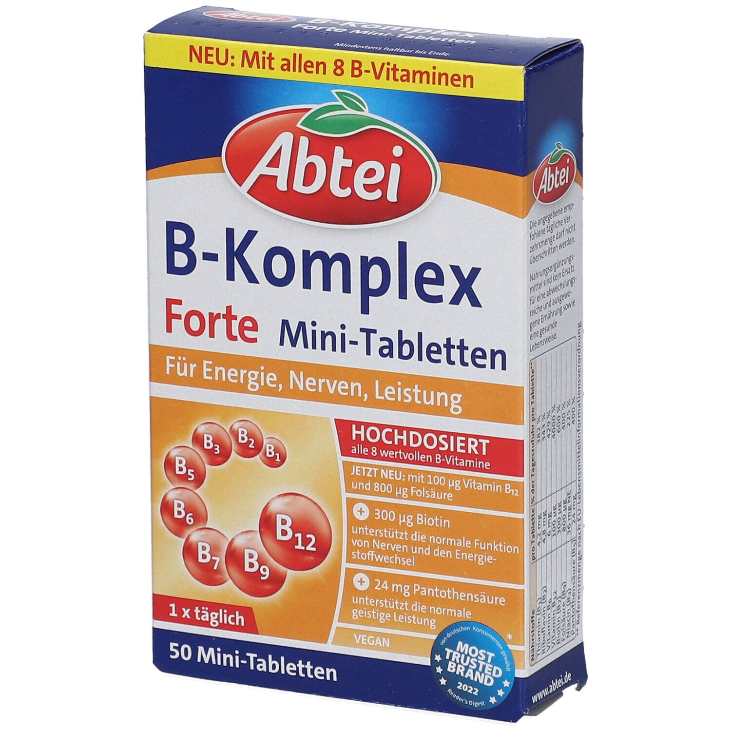 Abtei Vitamin B Komplex forte Tabletten 50 St