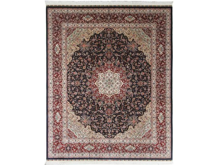 China Seide Teppich 247x313 Handgeknüpft Orientteppich Seide