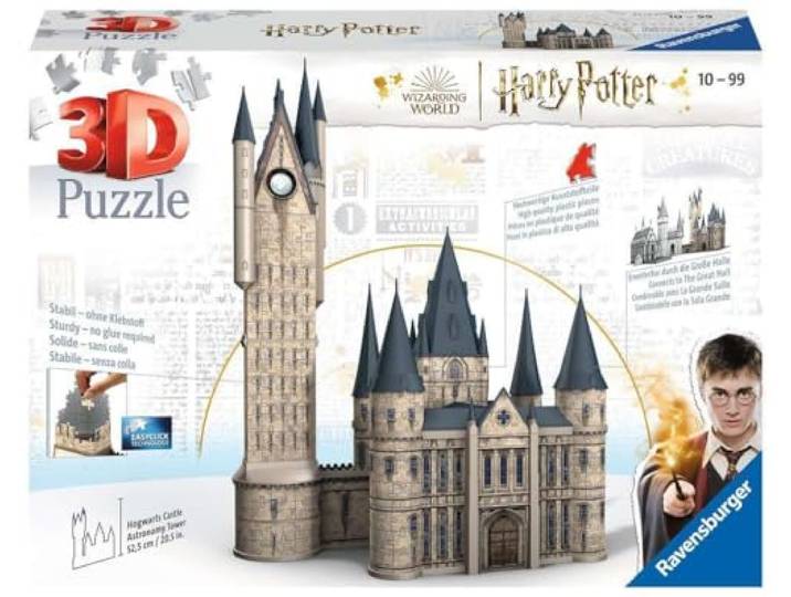 Ravensburger Spieleverlag Ravensburger 3D-puzzel 11277 - Harry Potter Hogwarts Castle - astronomietoren - 540 stukjes - Voor alle Harry Potter-fans: Beleef puzzels in de 3e dimensie