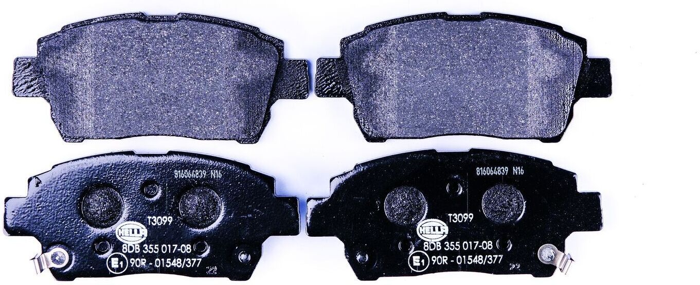 HELLA 8DB 355 017-081 Brake pad set