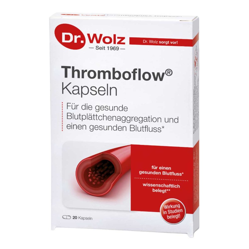 Dr. Wolz Zell GmbH Thromboflow Kapseln Doktor wolz 07125673