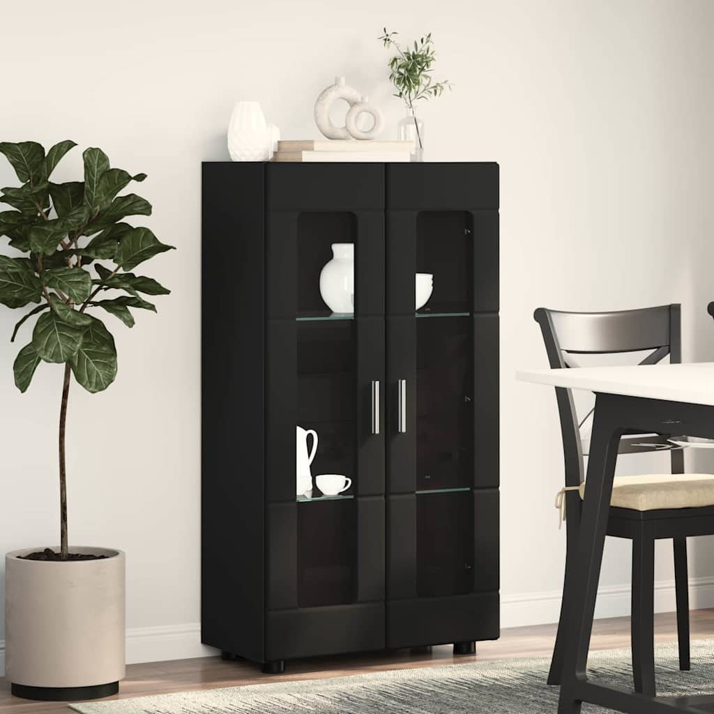 17 Stories Sideboard Accent Chest Black 100cm H X 55.5cm W X 29cm D