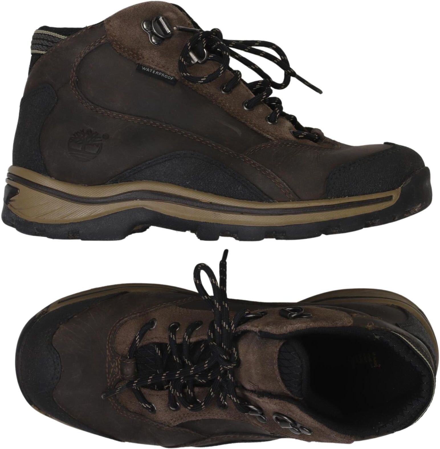 Timberland Damen Stiefelette, Braun, Gr. EU 37, Leder / Tex / Membran / Kunstleder - Second Hand