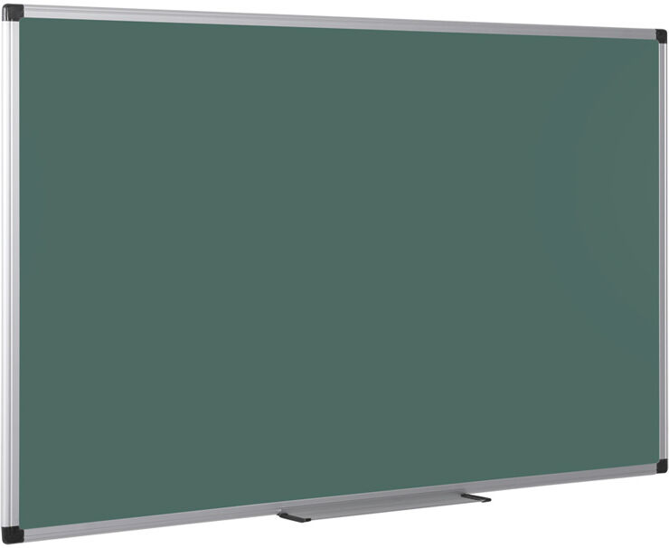 B2B Partner Grüne Keramik-Kreidetafel, Schultafel für die Wand, magnetisch, 2000 x 1000 mm