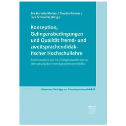 Konzeption, Gelingensbedingungen und Qu, Fachbücher