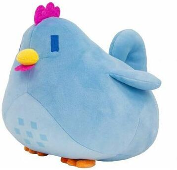 Smart Shopping Spot Colorful Chicken Plush, Cartoon Pillow Toy, Birthday Gift For Kids, Christmas Plush Animal blue