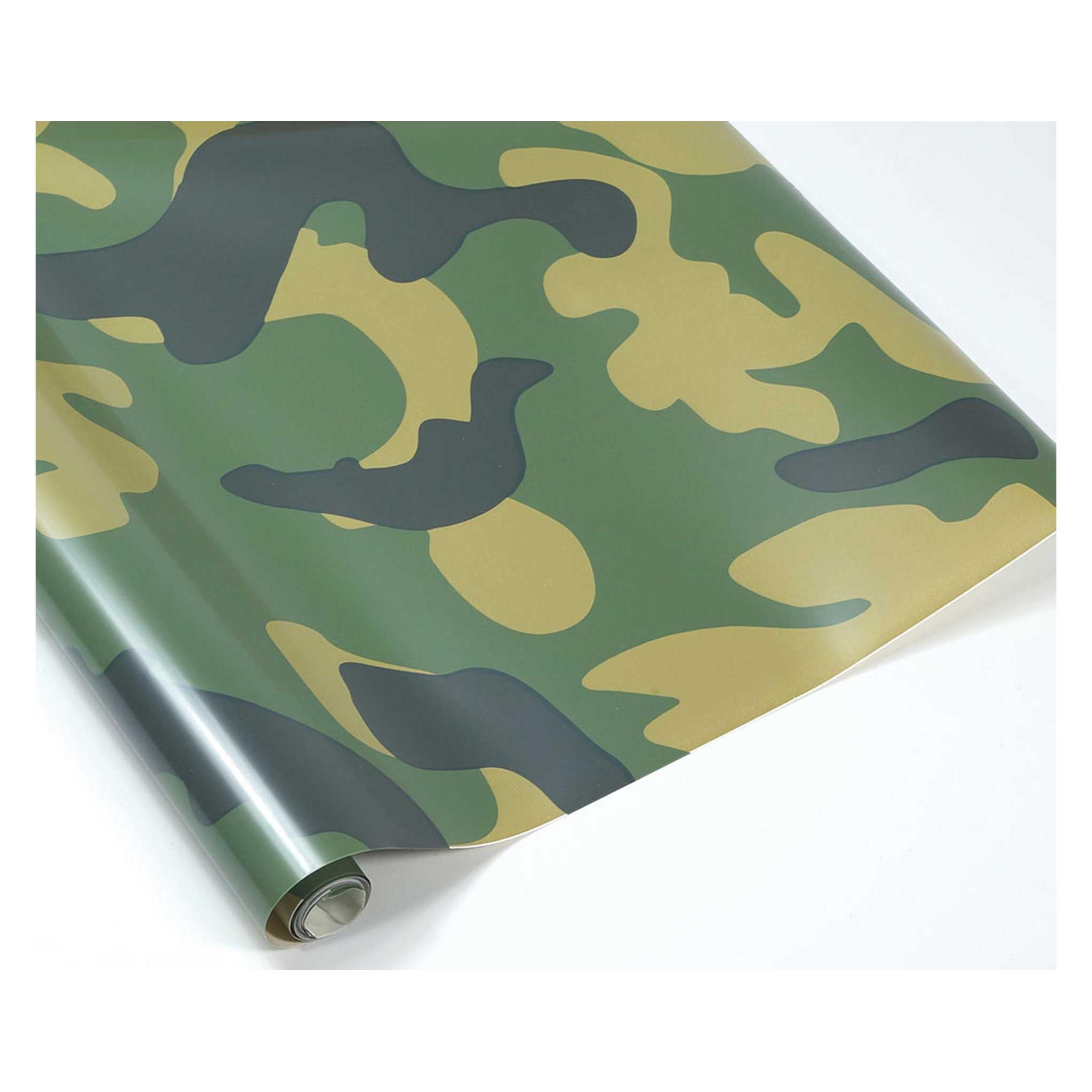 Planet-Hobby Bügelfolie Camouflage Grün 2 Meter (LS-MP-04-001-2m)