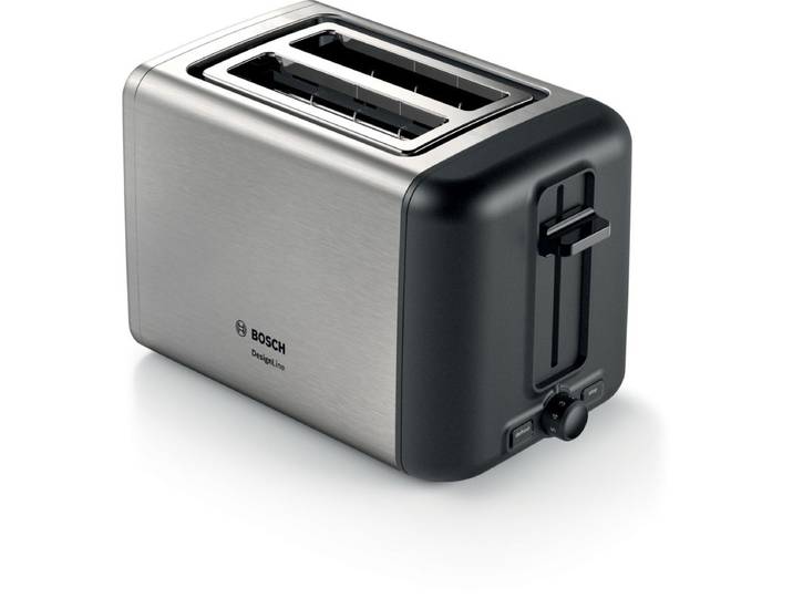 Bosch Kompakt Toaster, DesignLine, Edelstahl, TAT3P420DE