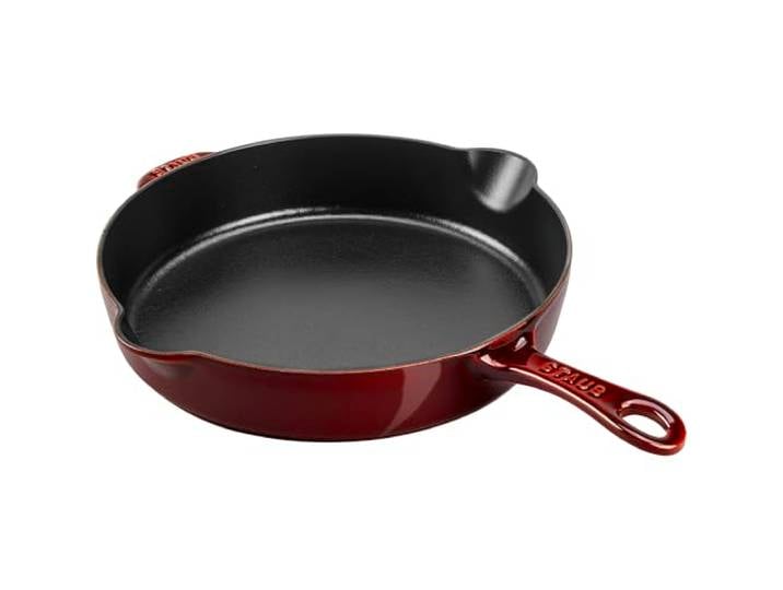 Staub Traditionelle Bratpfanne aus Gusseisen, 27,9 cm, Grenadine, hergestellt in Frankreich
