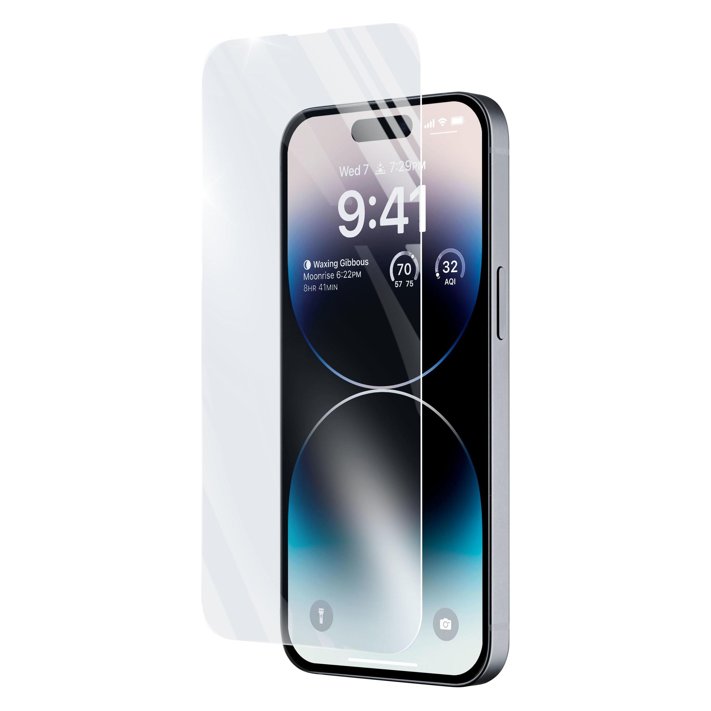 Cellularline Antishock Temp Glass (1 Stk., Apple iPhone 14 Plus, Apple iPhone 14 Pro Max) (TEMPGLASSIPH14MAX)