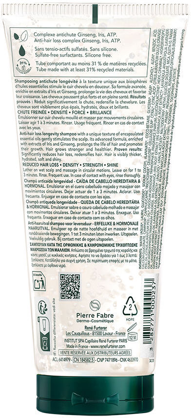 Rene Furterer Shampooing anti-chute Triphasic 200 ml
