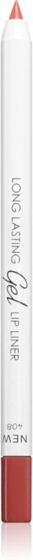 LAMEL Long Lasting Gel Lip Liner long-lasting lip liner shade 408 Rose Plum 1.7 g