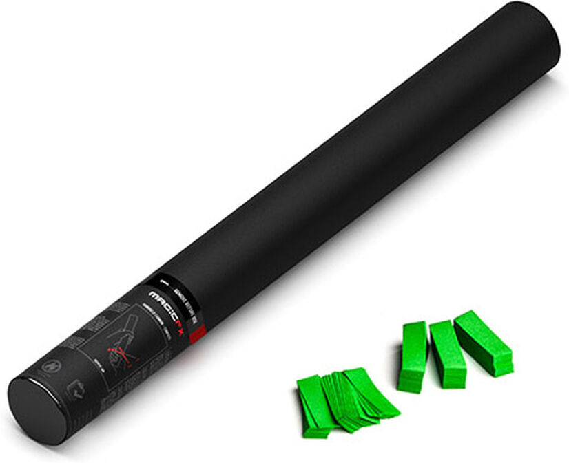MagicFX Magic Fx Handbetriebene Konfettikanone 50cm - Hellgrün