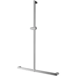 Villeroy & Boch ViCare Design Handlauf, T-Form, mit Brausehalter, 1190x800mm, 92171461