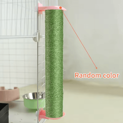 Inspire Picks RenewGrip Sisal Cat Scratching Post Replacement Pole With M8 Screw hang Green Sisal 10x6.5cm