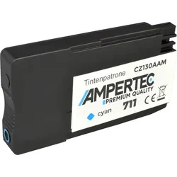 Kompatible Tinte ersetzt HP CZ130A 711 cyan