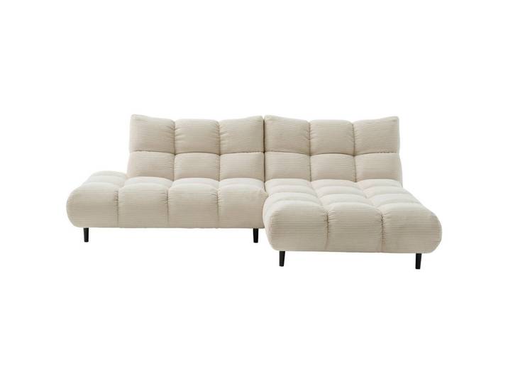 Pure Home Lifestyle Ecksofa, Natur, Holz, Eiche, 4-Sitzer, L-Form, 255x178 cm, Stoff-/Lederauswahl, Hocker erhältlich, seitenverkehrt planbar, Wohnzimmer, Sofas & Couches, Wohnlandschaften, Ecksofas
