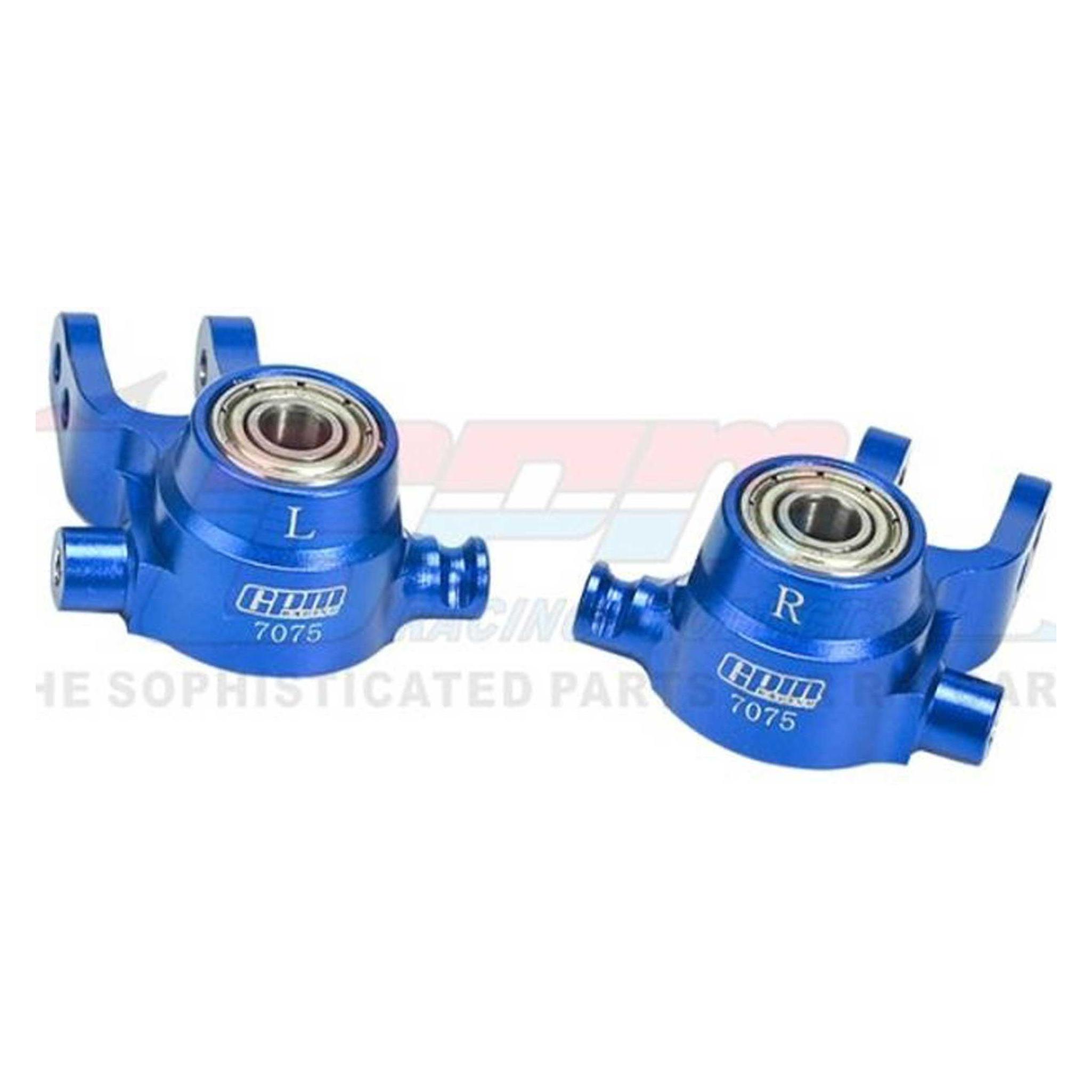 GPM Aluminium Lenkhebel vorn eloxiert blau TRX Slash, Stampede, Rustler, Hoss, Rally 4x4 (GPMSLA021NB)
