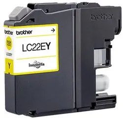 Patrone BROTHER LC-22EY Tinte gelb hohe Kapazität
