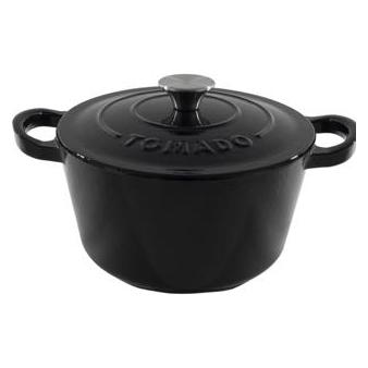 Tomado Gusseisenpfanne schwartz 24 cm (Bräter + Schmortopf, Bratpfanne, Gusseisen) (65645578)