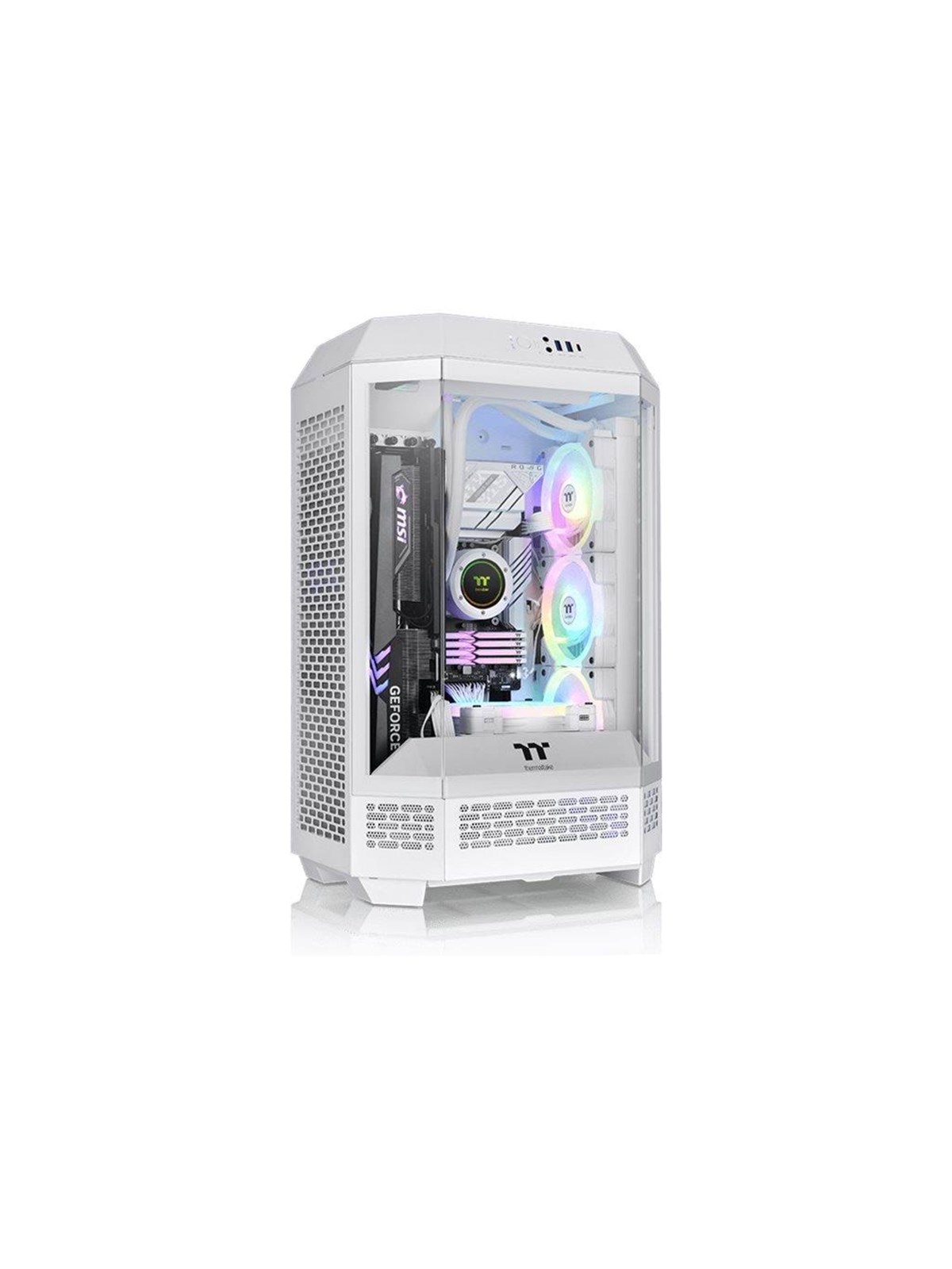 Thermaltake The Tower 300 (Snow) - Gehäuse - Tower - Weiß