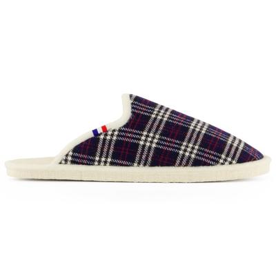 Espadrij - Chausson Woolcheck - Hausschuhe 43 | EU 43 weiß