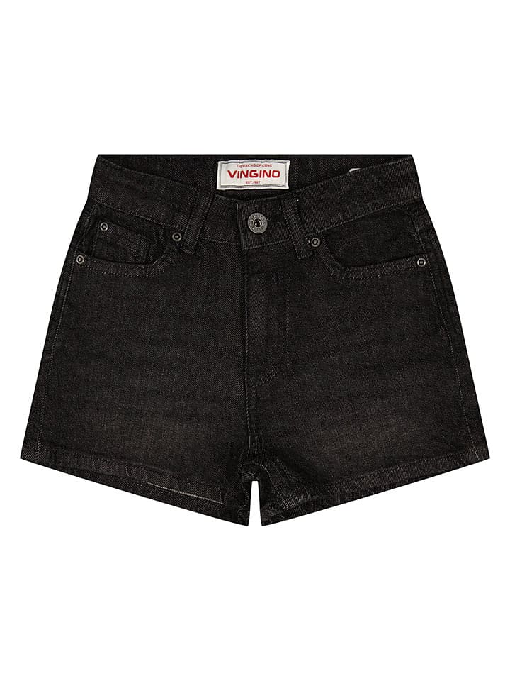 Vingino Jeans-Shorts "Dora" in Schwarz - 152