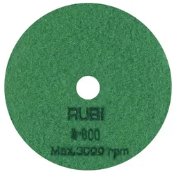 RUBI Trocken-Polierscheiben / Körnung 50 - 3000 - K 800