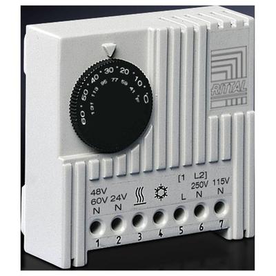 Rittal 3110.000 19 Zoll Netzwerkschrank-Temperaturregler Grau