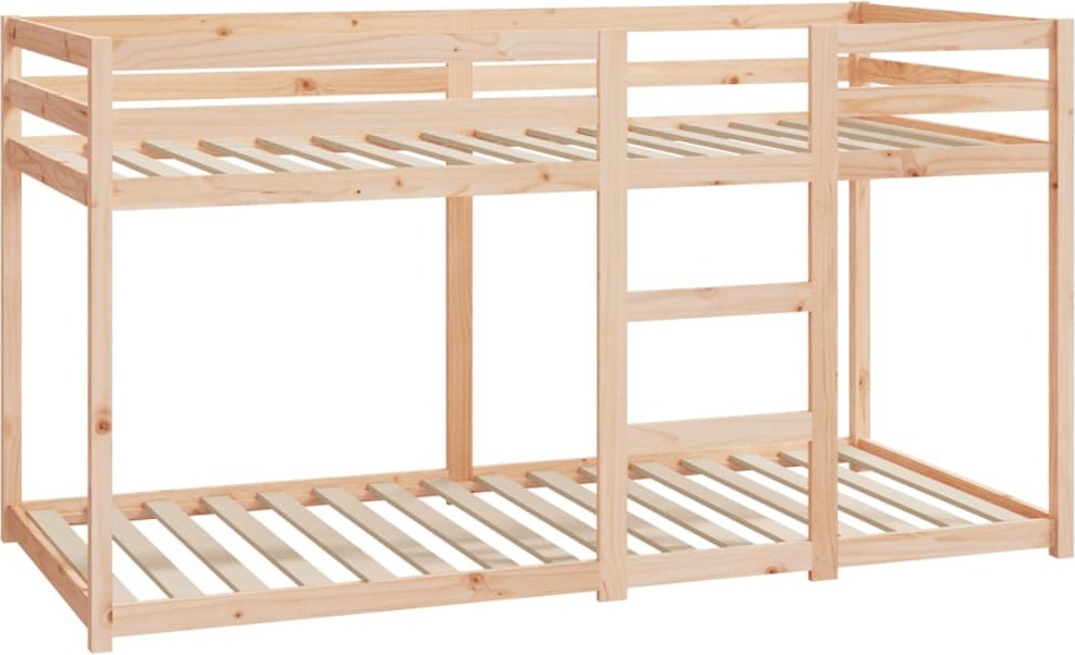 Etagenbett ohne Matratze 90x200 cm Massivholz Kiefer
