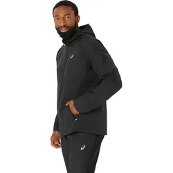 Asics Herrenjacke Road Packable Jacket - schwarz / XXL