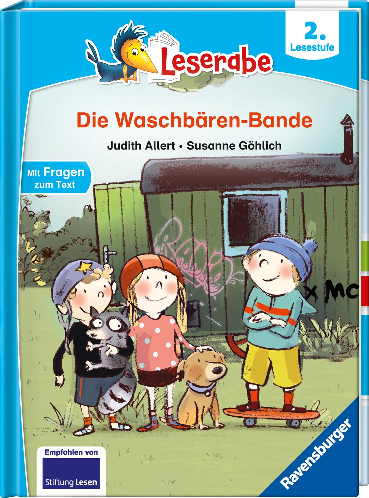 Judith Allert - Die Waschbären-Bande - lesen lernen mit dem Leseraben - Erstlesebuch - Kinderbuch ab 7 Jahren - lesen üben 2. Klasse (Leserabe 2. Klasse) (2. Lesestufe) - Preis vom 17.10.2026 19:25:27 h