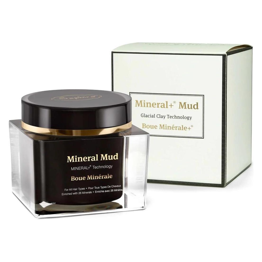 Saphira Mineral+ Schlamm-Haarmaske Intensive heilende, aufbauende Behandlung mit Gletscherlehm-Technologie 6 (200 ml) (47656724)