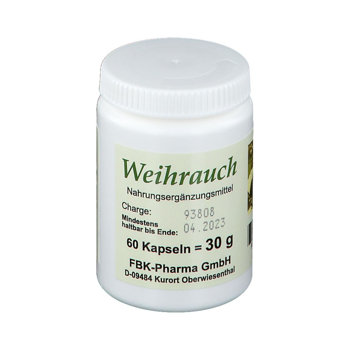 Weihrauch Kapseln 60 St