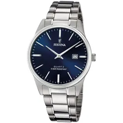 Festina F20511/3 Herren-Armbanduhr Quarz Stahl/Blau