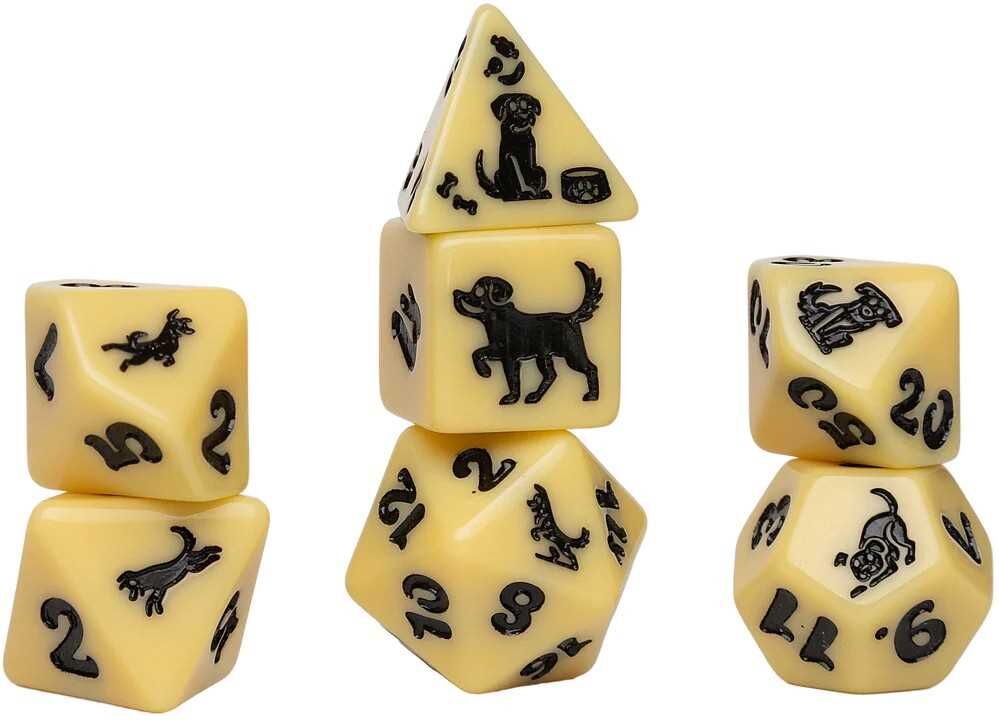Sirius Dice: Animal Dice Set - Golden Pup