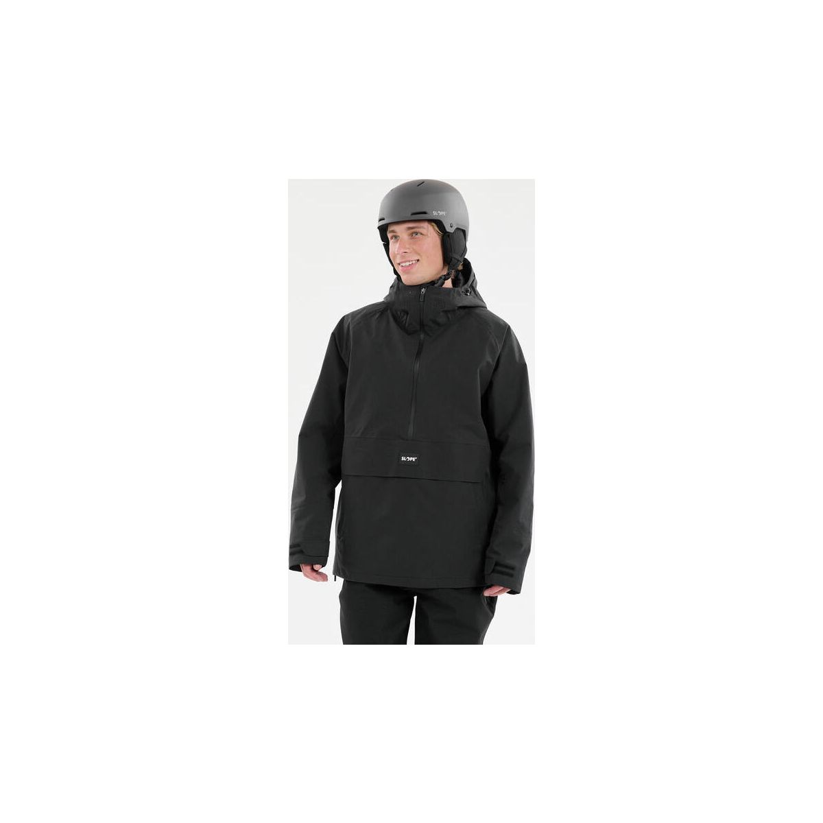 Slope Ruki M Lined Shell Ski Anorak W-pro 15000 black (1001) XXXS SL243272-1001-XXXS