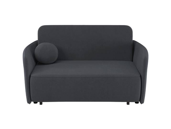 Selsey Schlafsofa Paxi 165 cm, Dunkelgrau, Metall, 165x84x106 cm, Babymöbel & Kindermöbel, Kinderzimmer & Jugendzimmer, Schlafsofas