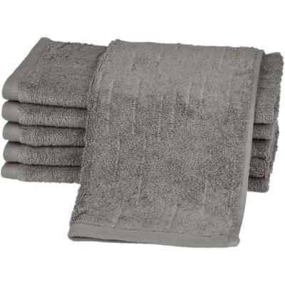 Gästehandtuch ROSS "Premium", grau (schiefer), B:30cm L:50cm, Frottier, Obermaterial: 100% Baumwolle, Handtücher, 100% Baumwolle