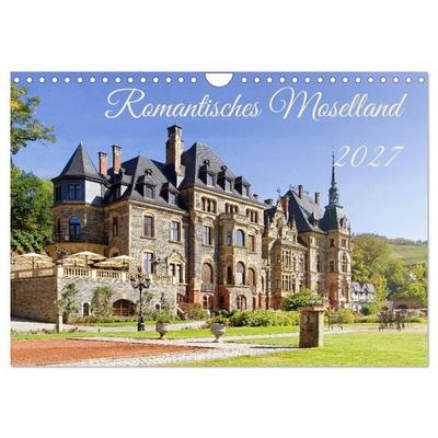 Romantisches Moselland (Wandkalender 2027 DIN A4 quer), CALVENDO Monatskalender