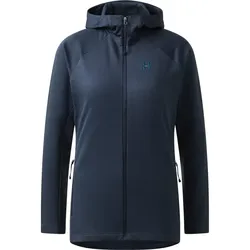 Haglöfs  Korp Mid Hood Damenpullover Tarn Blue Gr. S