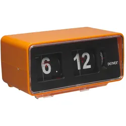 Denver CR-425 Radio Uhr Analog & Digital Orange