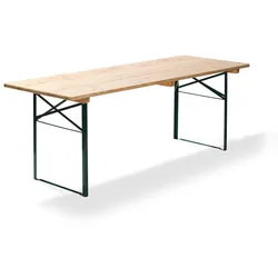 Feros Biertisch 220x80x78cm (BxTxH) brauereiqualität, 30080