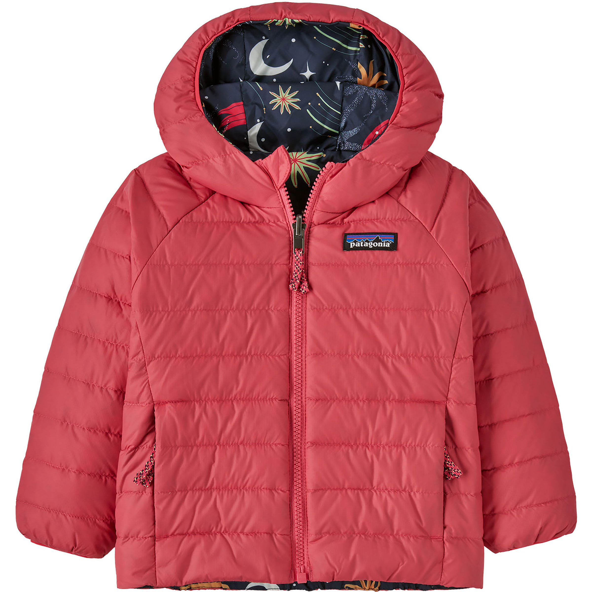 Patagonia Revers Down Sweater Kinder Isolationsjacke pink Größe 84 Lifestyle Klein verpackbar Wasserabweisend
