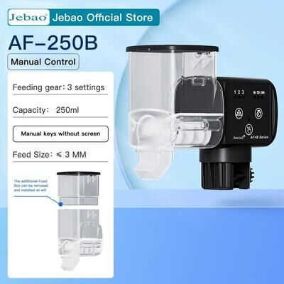 Uplift Essentials Automatic Aquarium Fish Feeder With Timer And Wireless Remote Control af 250b