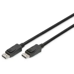 DIGITUS DisplayPort Anschlusskabel 2m UHD 8K St./St. schwarz