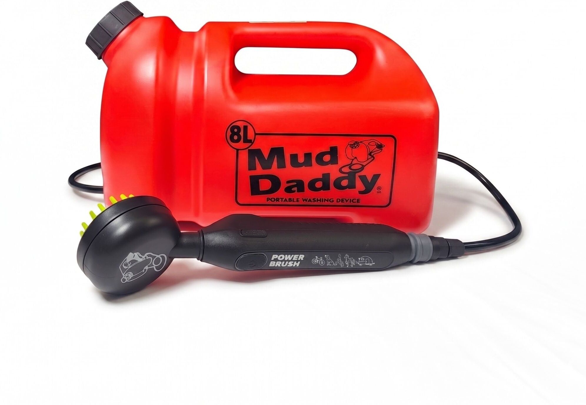 Mud Daddy® POWER+ 8L Battery Powered Dog Washer for Muddy Paws