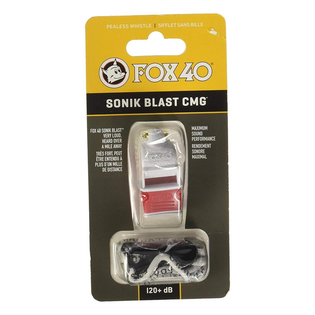 Fox40 Fox 40 Sonik Blast CMG Trillerpfeife - mehrfarbig - 120 dB - mit Trageband (44895214)