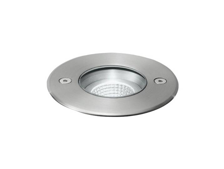 Egger Licht DLS LED-Einbauleuchte Frisco, IP67, Edelstahl FRISCO, alu / grau / zink, Edelstahl, Modern, Einbauleuchte