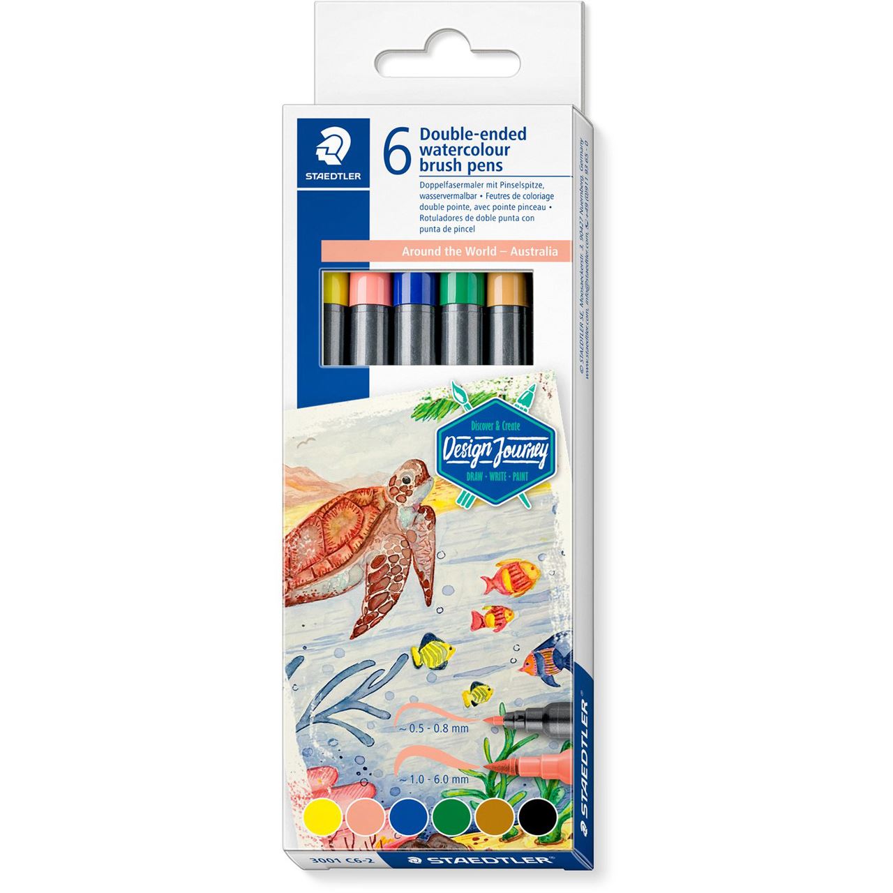 STAEDTLER "Design Journey" Around the world Australien Set retail